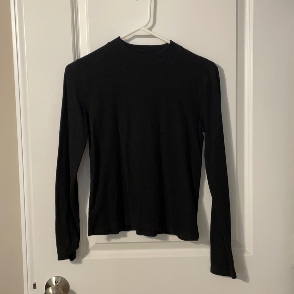 Madewell mock neck long sleeve tee